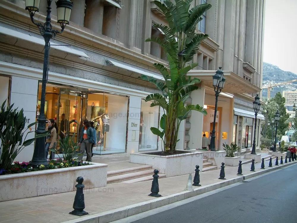 Shopping Along Avenue Monte Carlo
