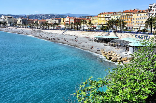 Diving in the Bay of Anges, Nice